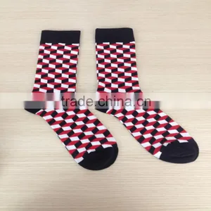 100 Cotton In Stock Cartoon Dress Tube Socks thumbnail-2