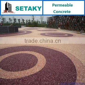 Colorful Water Permeable Concrete for Sponge City thumbnail-3