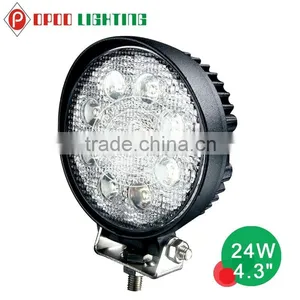 Cheap Price 4WD Truck 24W Led Work Light,4.3" Round 24W Led Work Light thumbnail-2