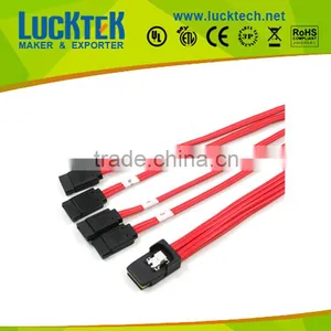 Mini SAS 36 to 4SATA Cable , SFF-8087 to 4 SATA Cable 0.5M thumbnail-1