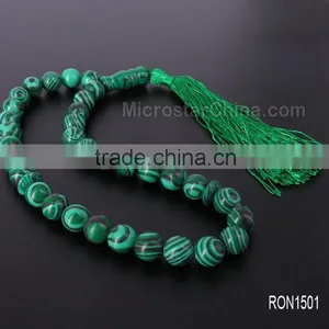 Manufacturing 33 Beads of Grey Agate (12MM) Tesbih Islamic Masbaha Misbaha Tasbeeh Quality Choice thumbnail-6