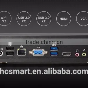 2016 Hot Cheap Haswell Gen4th X86 Win 7 i5 4200u Industrial Fanless 4k Mini pc thumbnail-1