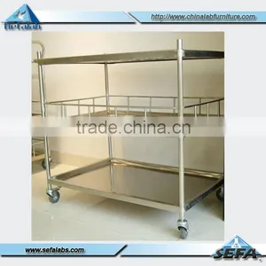 2014 Hot Sale Mobile Stainless Steel Medical Trolley thumbnail-1