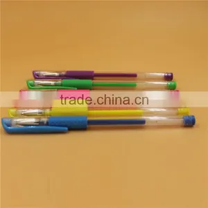 2015 Hot Sale Plastic Neon Gel Ink Pen Set(G-102) thumbnail-4