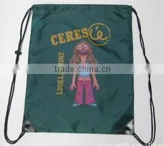 Cheap Custom Printing Nylon Drawstring Bag thumbnail-1