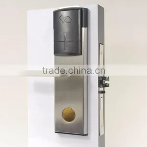 Factory Wholesale Rfid Security Electric Handle Safe Digital Hotel Keyless Smart Card Door Lock thumbnail-3