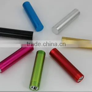 2015 Hot Selling Cheap Wholesale Colorful Portable Power Bank Charger 2600mAh thumbnail-1