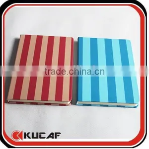 Stripe Design A5 PU Notebooks From Notebook Manufacturer thumbnail-1
