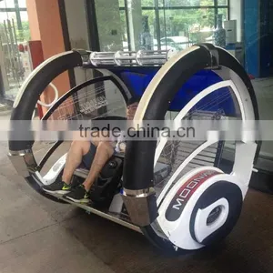 Hottest Selling Park Outdoor 360 Degree Leswing Happy Car 2 Seats Park Swing Car thumbnail-5