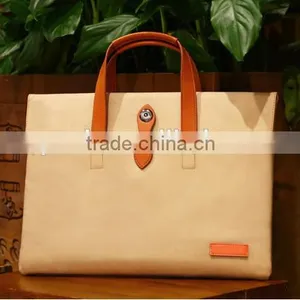 2016 China Supplier Customize 15" 17" Notebook Laptop Messenger Pouch Shoulder Case Bag Handbag For Dell Lenovo thumbnail-3