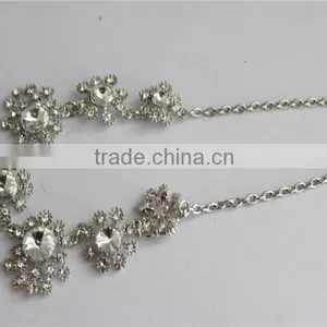 2016 Fashion Jewelry Statement Necklace , White Gold Necklace Wholesale thumbnail-1