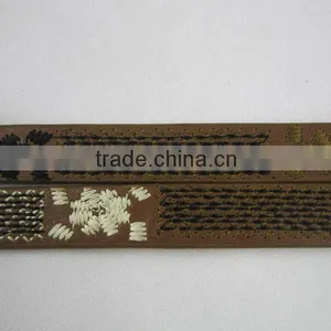 Wholesale Embroidery PU Leather With 2.5 Width for Garment Decoration Belt thumbnail-4