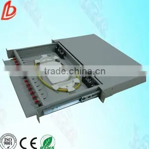 Rack Mount or Pull-push 24 Port Fiber Cable Patch Panel thumbnail-2