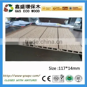Newteck G&S 2015 New Design ! Water Resistant Wood Plastic Composite Wpc Wall Panel/wpc Wall Cladding thumbnail-1