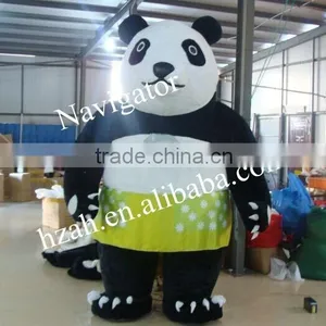 Inflatable Costume Fat/Panda Costume for Christmas Decoration thumbnail-1