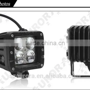 Aurora ISO9001 2'' Amber Work Light Jeep Wrangler thumbnail-2
