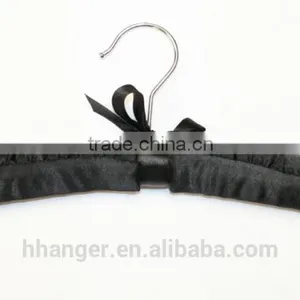 Padded Satin Clothes Hanger for Suit, Shirt, Gray Colour thumbnail-4