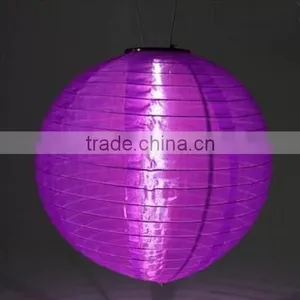 12 Inch Solar LED Lantern / Garden Lamp Decor / Led Solar Camping Lantern thumbnail-6