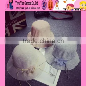 2016 Boutique Shop Hot Sale Bucket Hat New Arrived High Quality Girls Wholesale Hat Panama thumbnail-1