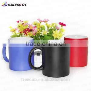 11oz Sublimation Color Changing Mugs Sunmeta Factory (SKB05) thumbnail-1