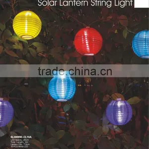 Solar String Light With Lantern thumbnail-1