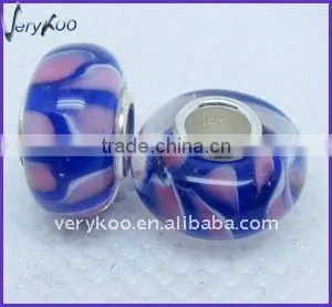 Colorful Lampwork Glass Single Core Beads (FCH-B002) thumbnail-1