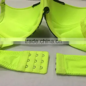 Factory Direct Sales Fashion Neon Color Push UP Molded Plunge Ladies Bra thumbnail-6