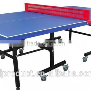 High Quality Factory Price Economic 25mm SMC Standard Size Moveable Foldable Table Tennis Table thumbnail-2