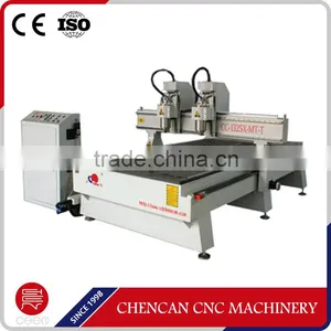 Factory Directly Supply Two Head CNC Router Machine thumbnail-1
