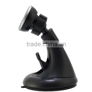 Universal Car Windshield Mount Mobile Holder Magnetic Phone Cradles Safe Drive Fully Adjustable One Key Lock thumbnail-3