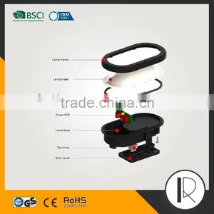 042705 Manufacturer Energy Conservation Water Proof Outdoor Balcony Led Plastic Lamp 5 10 14 18W Led Indoor Bulkhead Light thumbnail-4