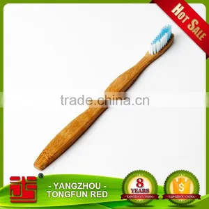Soft Bristle Type and Soft and Flexible Bristle Feature Korean Bamboo Toothbrush thumbnail-4
