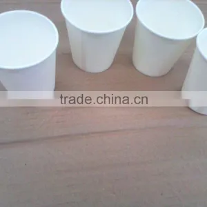 China Factory Price Disposable Single Wall White Paper Cup for Coffee or Tea thumbnail-1