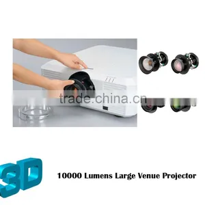 Digital Cinema Large Projection Screen 10000 Lumens 3D Edge Blending WUXGA 4K Projector thumbnail-1
