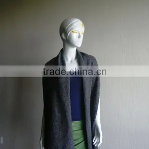 Knitted 100% Cashmere Shawl thumbnail-1