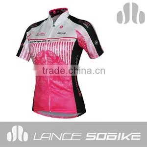 2013 Womens New Short-sleeve Summer Cycling Jersey thumbnail-1