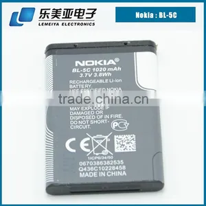 3.7v External Lithium Ion Polymer Batteries for Nokia Bl-5c Battery thumbnail-1