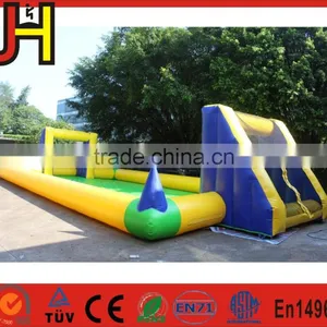 2016 Professional Supplier Inflatable Water Soap Soccer Field for Sale thumbnail-2