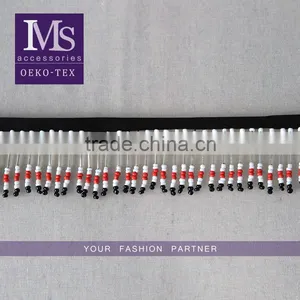 Handmade Delicate New Design Dance Costume Fringe Trimming Decorative Embellishment thumbnail-1