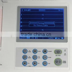 OEM Six Channel Digital ECG Machine 12-lead Digital 6-channel Electrocardiograph thumbnail-6