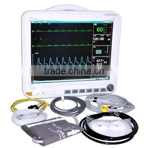 Quality Medical Machine Medical Device Large Portable Multi-Parameter Patient Monitor ETCO2 Printer Recorderl-RPM-9000E-Shelly thumbnail-2