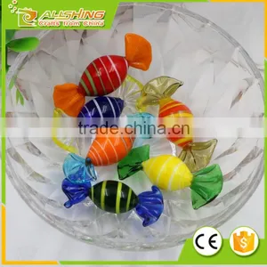 Vintage Lovely Mini Oval VENETIAN GLASS CANDY ORNAMENTS thumbnail-1