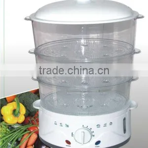 HOT SALE GS APPROVAL 3 Tiers Electronical Food Steamer Machine thumbnail-1