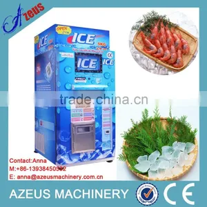 China Automatic Self-service Ice Machine With Coin and Bill Payment Methods thumbnail-1