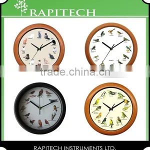 10 Inch Bird Sound LED Wall Clock thumbnail-2