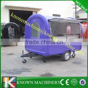 304 SUS Material Good Quality With CE Mobile Food Kiosk Catering Trailer,crepe Food Trailer thumbnail-1