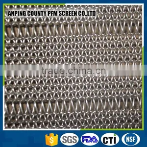 MSDS Approvaled Ss Conventional Weave Flat Wire Conveyor Belt thumbnail-5
