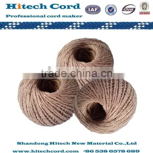 Chinese Factory Natural Color Twisted Jute Yarn/jute Twine/jute Rope thumbnail-1