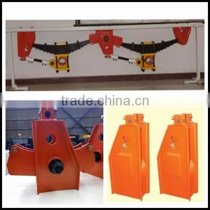 Zhongrun Overslung Mechanical Suspension 2 Axle for Semi Trailer American Type thumbnail-1