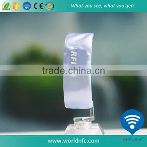 Single Use Construction Made of PVC RFID Disposable Wristband thumbnail-1